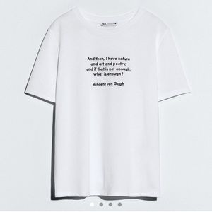 Zara Vincent Van Gogh shirt